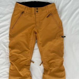 Roxy DRYFLIGHT Technology Ski/Snowboard Pant Women’s Small Goldenrod Color